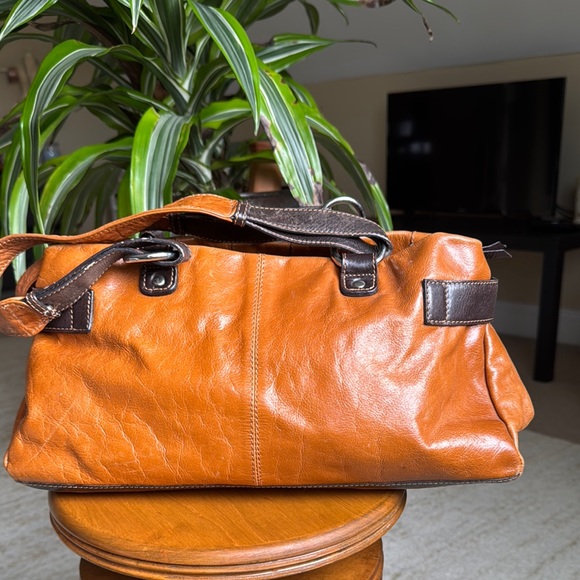 Nino Bossi  Brown Leather Handbag - Picture 2 of 6